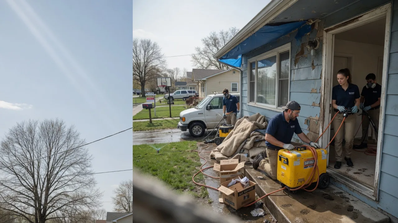 Basement Flood Cleanup in Wyoming, IL near me